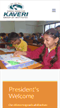 Mobile Screenshot of kaveri.edu.in