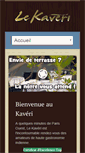 Mobile Screenshot of kaveri.fr