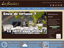 Tablet Screenshot of kaveri.fr